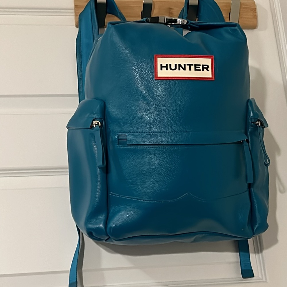 Leather hunter top clip backpack - Picture 9 of 13